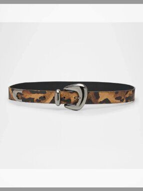 Christian Louboutin cl logo belt SILVER ANTHRACITE belt sz 90/35 with box Christian Louboutin cl logo belt SILVER ANTHRACITE belt sz  main image 2